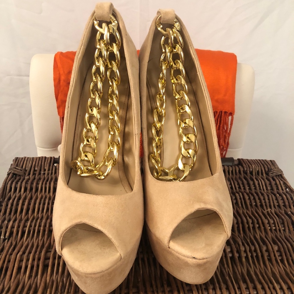 Suede Platform Shoes
